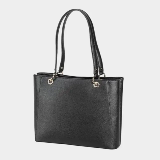 Guess - Γυναικεία Τσάντα Ώμου/Χειρός Noelle II HWZG9672250-BLA Μαύρο 2