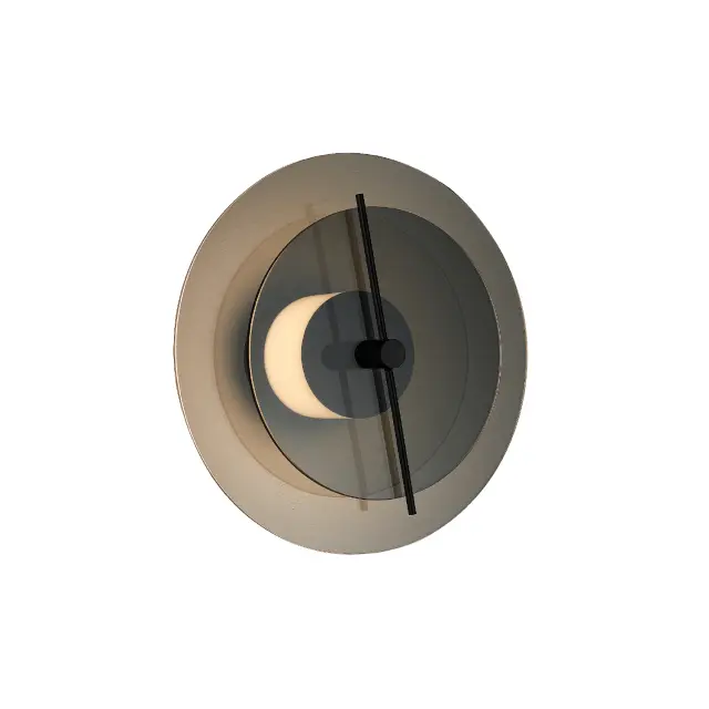ΦΩΤΙΣΤΙΚΟ ΤΟΙΧΟΥ ACA HM240725 ΜΑΥΡΟ LED 6W 3000K IP20 D25CM / HM240725