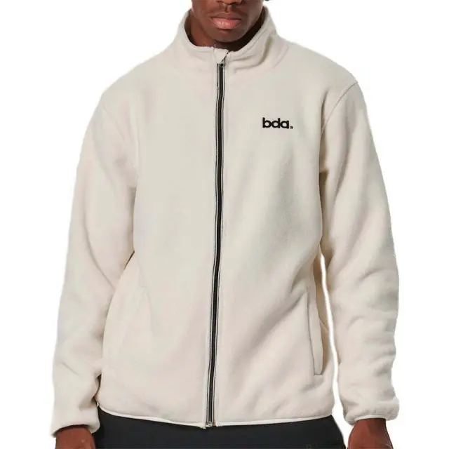 Body Action Men's Bucle Fleece Jacket Εκρού 073522-05 (Body Action)