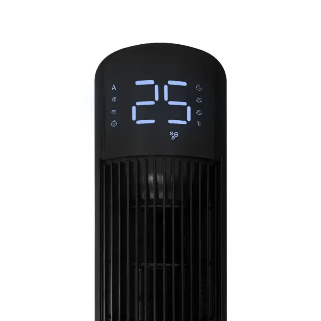 Rohnson R-8110 EcoFlow Ανεμιστήρας Πύργος 30W με Ιονιστή και Τηλεχειριστήριο Μαύρος 3