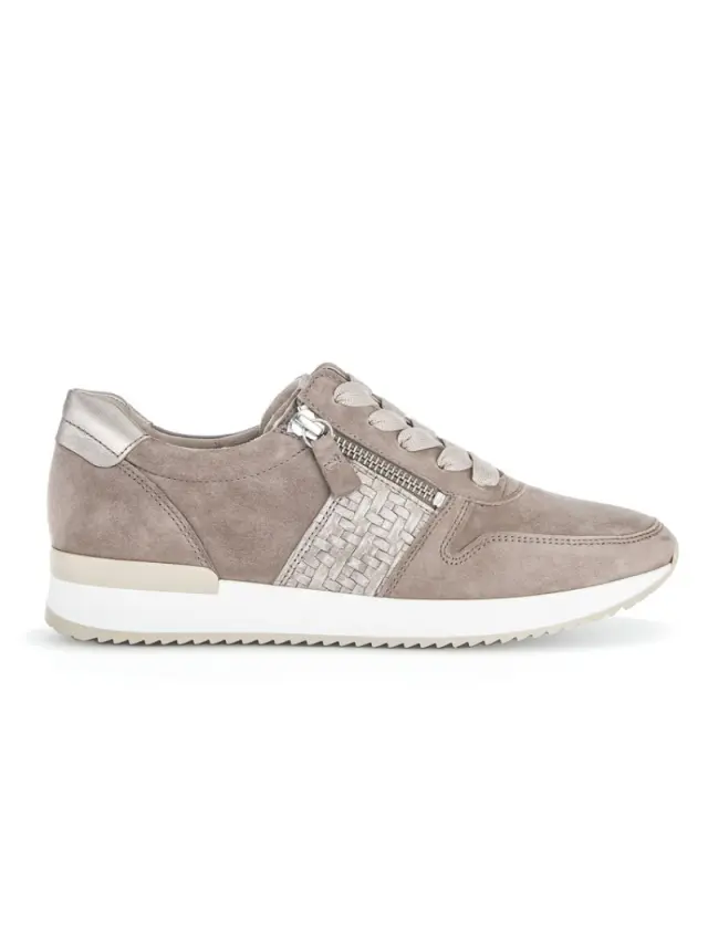 Gabor Sneakers Γυναικείο δέρμα Nubuck Μπεζ GAB/93420 12-RABBIT/PUDER 3