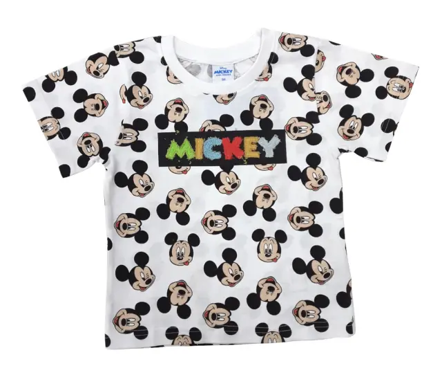 Μπλουζάκι T-shirt Mickey White 80102000011 - 6-7 Y (122cm)