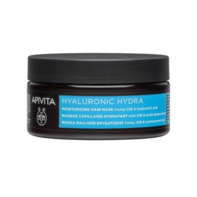 Apivita Hyaluronic Hydra Μάσκα Μαλλιών Ενυδάτωσης με Honey StB & Υαλουρονικό Οξύ 200ml