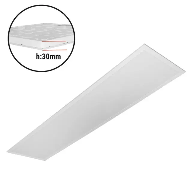 ΦΩΤΙΣΤΙΚΟ ΨΕΥΔΟΡΟΦΗΣ LED PANEL 30x120 42W 6300K ΛΕΥΚΟ (NEO)