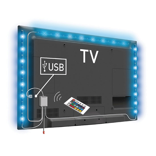 Led ταινία 5m RGB με USB και τηλεχειριστήριο- FOYU 3