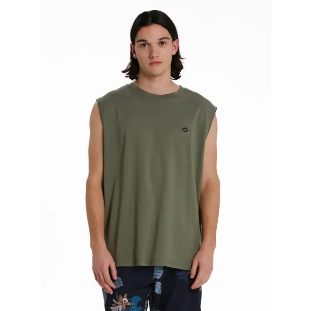 Emerson Men's Tank Top (261.EM37.125-OLIVE GREEN) - Πράσινιο
