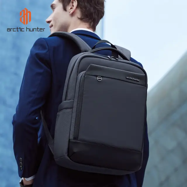 ARCTIC HUNTER τσάντα πλάτης B00672 με θήκη laptop 15.6", 15L, γκρι 2
