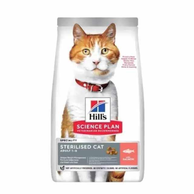Hills Feline Adult Sterilised Salmon 300gr