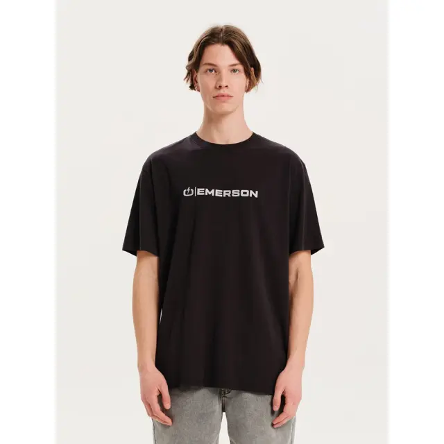 Emerson Men's SS T-Shirt (251.EM33.03-Midnight) - Καφέ