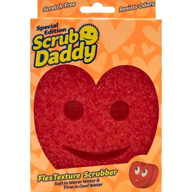Scrub Daddy Σφουγγαράκι Πιάτων Καρδούλα