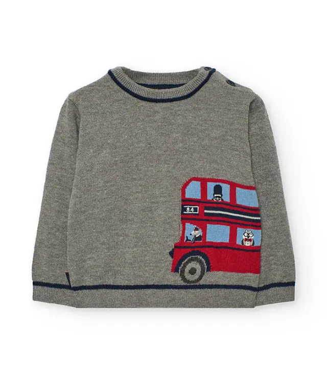 Boboli Chic Πουλόβερ πλεκτό για αγόρι CHIC TOUR
