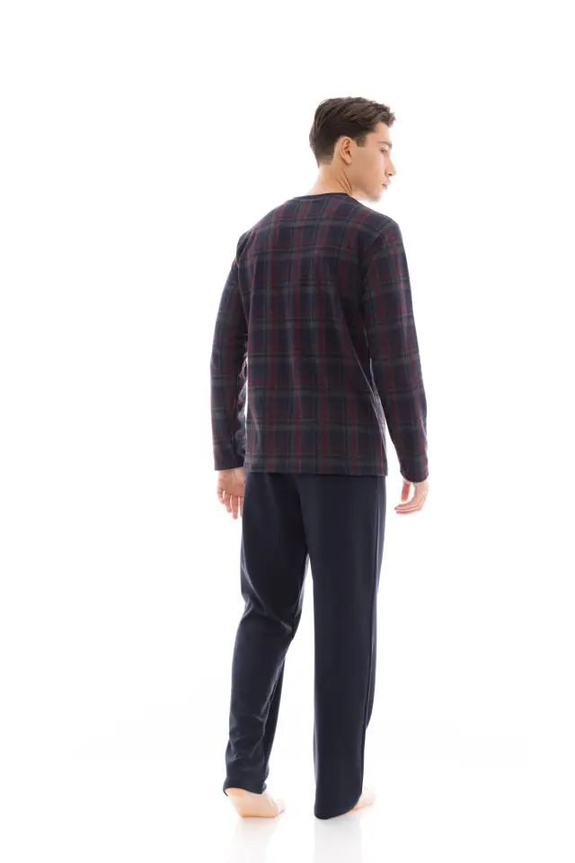 W-M690 - Type - PYJAMA JACQUARD RED PLAID - XXL 3