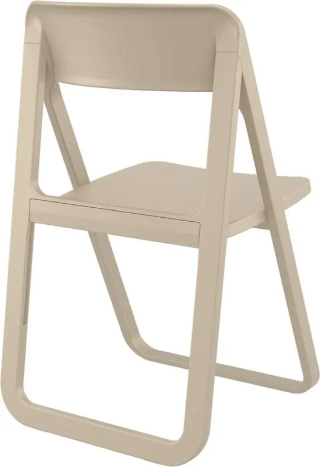 Καρέκλα Πτυσσόμενη DREAM Dove Grey PP 48x52x82cm 2