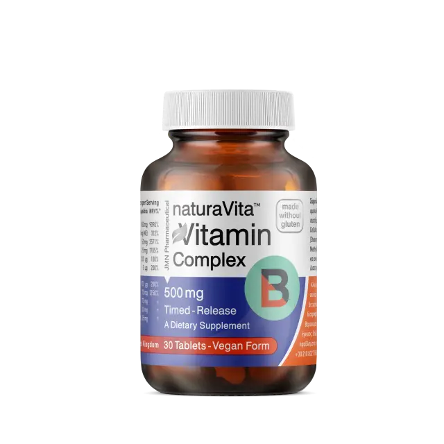 VITAMIN B COMPLEX 30 TABS