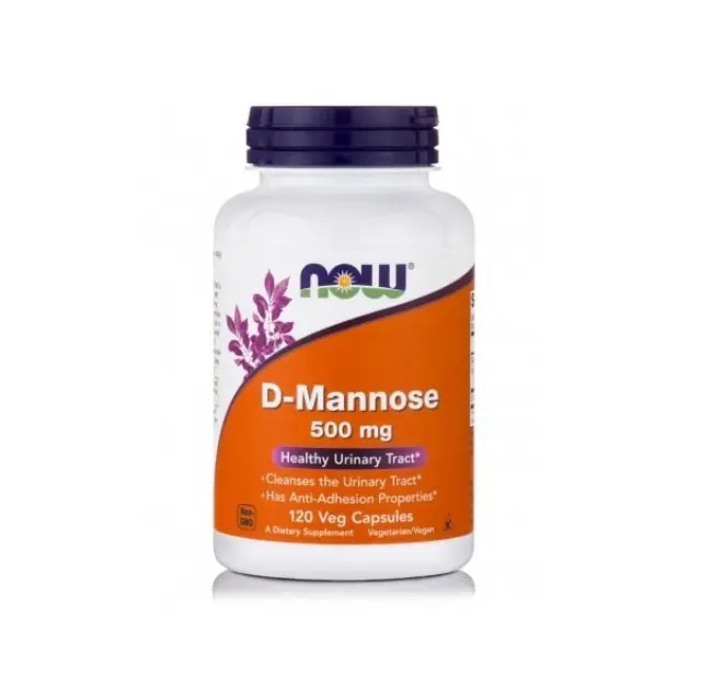 Now Foods D Mannose 500mg 120 κάψουλες