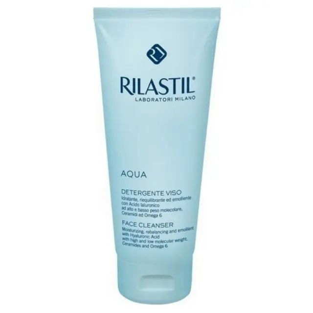 Rilastil Aqua Moisturizing Face Cleanser Καθαριστικό Προσώπου με φυσιολογικό pH για καθημερινή χρήση, 200ml