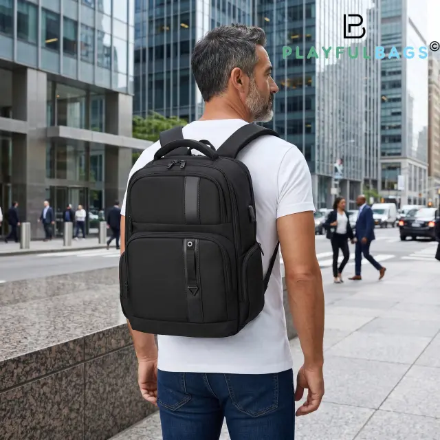 Επαγγελματικό Σακίδιο Πλάτης Forecast 6904 για Laptop 15.6” | 25L Cordura Αδιάβροχο 2