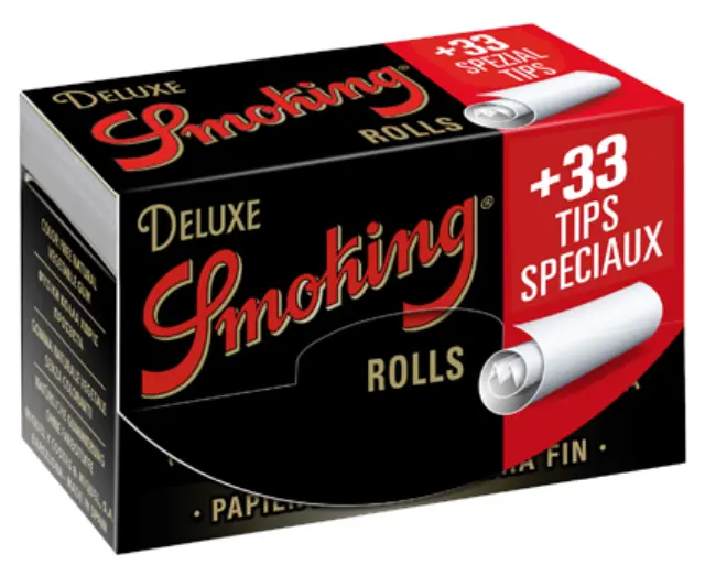 Smoking Rolls Ρολό Deluxe - 4 Μέτρα + Tips