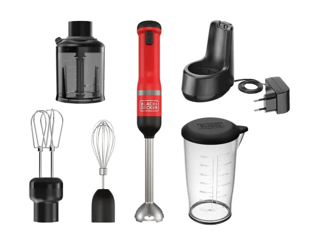 Ραβδομπλέντερ Black+Decker BCKM1014KR-QW με ισχύ 7.2V και 5 ταχύτητες BCKM1014KR-QW