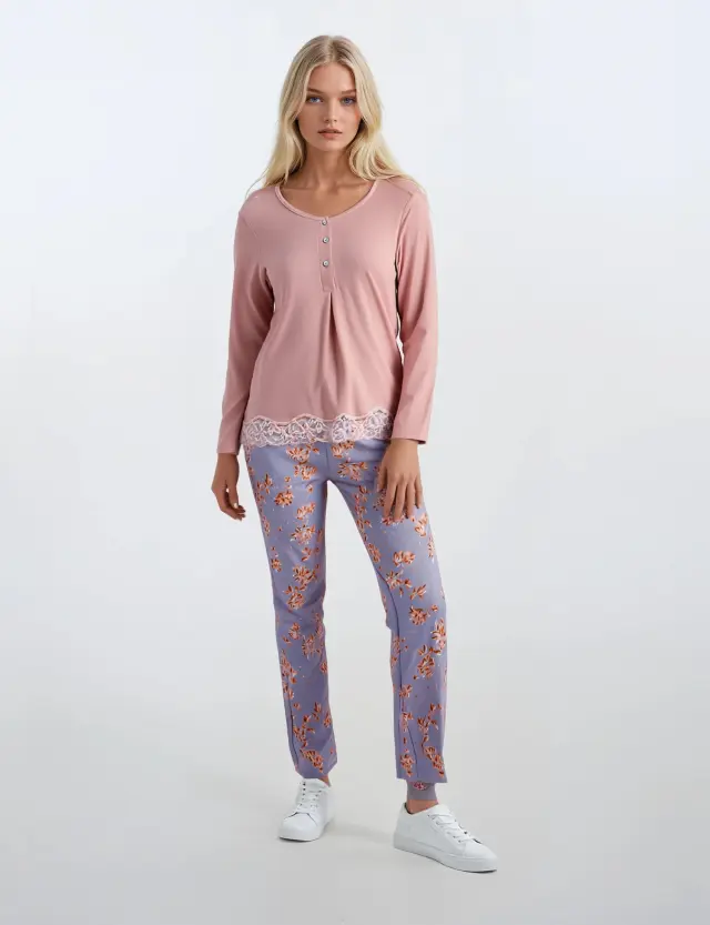 W639 - Type - PYJAMA GLAMOUR FLOWER - S