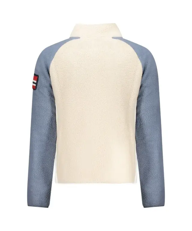 Norway Nautical School - Ανδρική Ζακέτα Φούτερ Fleece 859503-ROPE Μπεζ 2