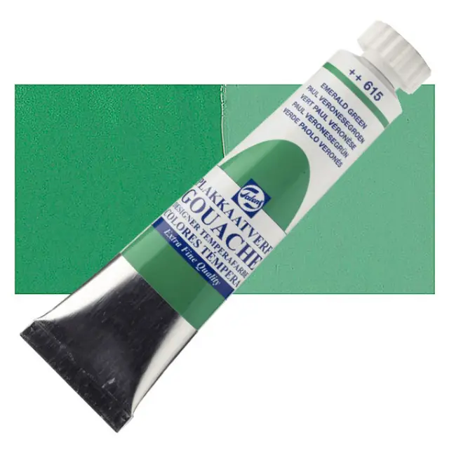 Τέμπερα Talens Gouache - 615 Emerald Green - 20ml