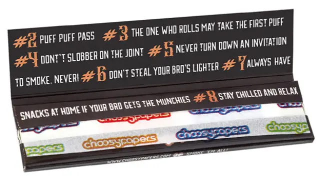 Choosypapers Χαρτάκια King Size Slim 32φ. - Bro Code 2