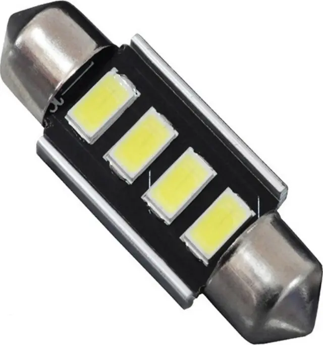 Λαμπάκια πλαφονιέρας αυτοκινήτου LED 12V 6000Κ - CANBUS 2τεμ.