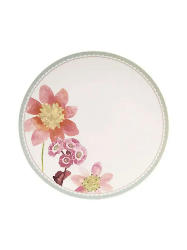 Maxwell & Williams Πιάτο Δείπνου Primula Ροζ Πορσελάνης 27.5cm