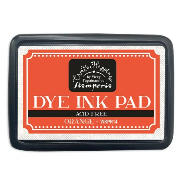 Μελάνι σε ταμπόν για σφραγίδες Dye Ink Pad, Stamperia, Orange