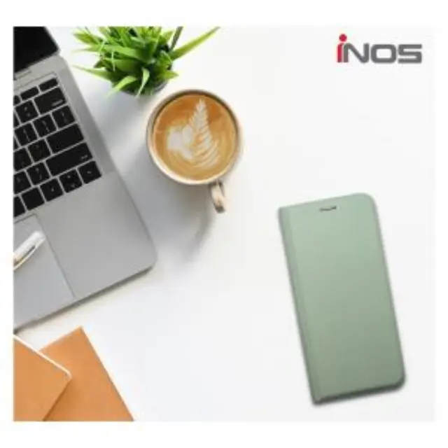 Θήκη Flip Book inos Xiaomi Redmi 15 4G/ 15 5G Foldio Φυστικί N70001 3