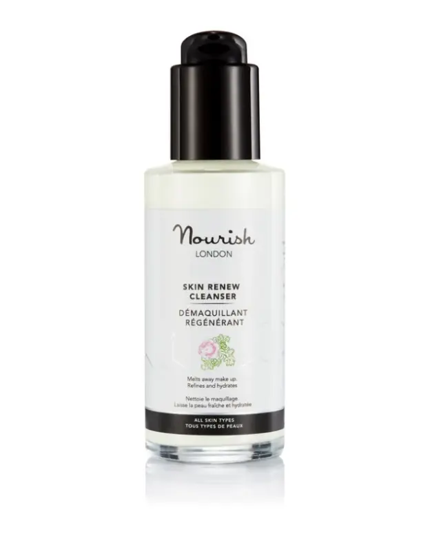 Nourish London Skin Renew Argan Cleanser - Βιολογικό καθαριστικό προσώπου με Με Έλαιο Argan 2