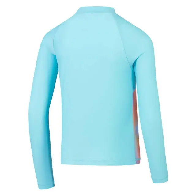 Speedo Girl's Printed Long Sleeve Rash UV Protection Top Γαλάζιο 81303816759 (Speedo) 2