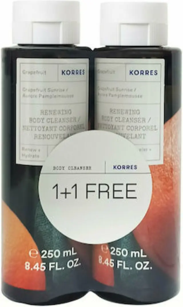 Korres Grapefruit Αφρόλουτρο (2x250ml) 500ml