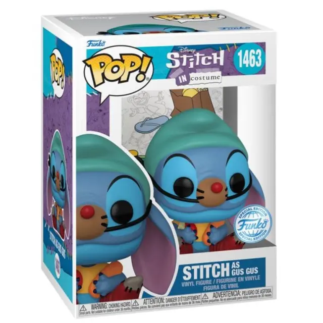 Φιγούρα Funko Pop Disney Lilo + Stitch Stitch As Gus Gus #1463 Exclusive 2