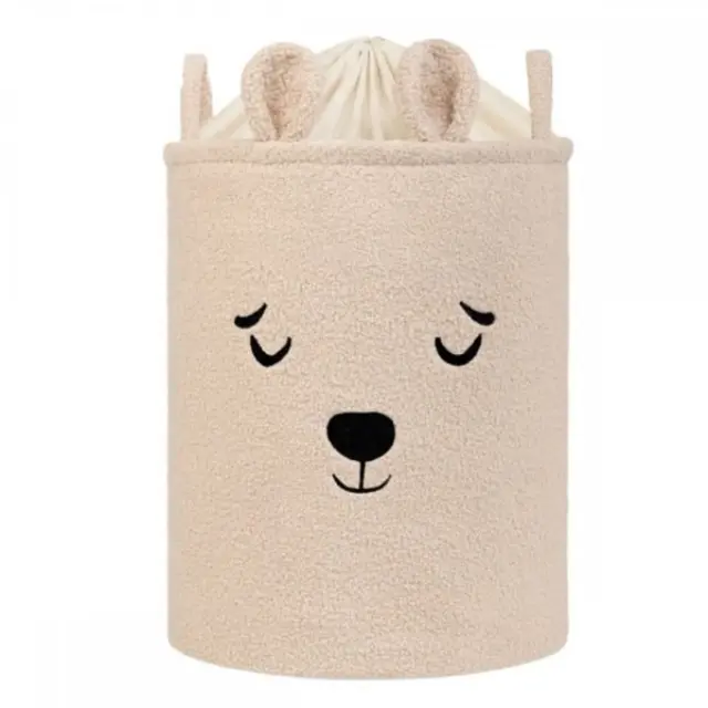 Moni Καλάθι Αποθήκευσης Παιχνιδιών Toy Storage Basket 35x45 cm Nori Beige 3800146273545