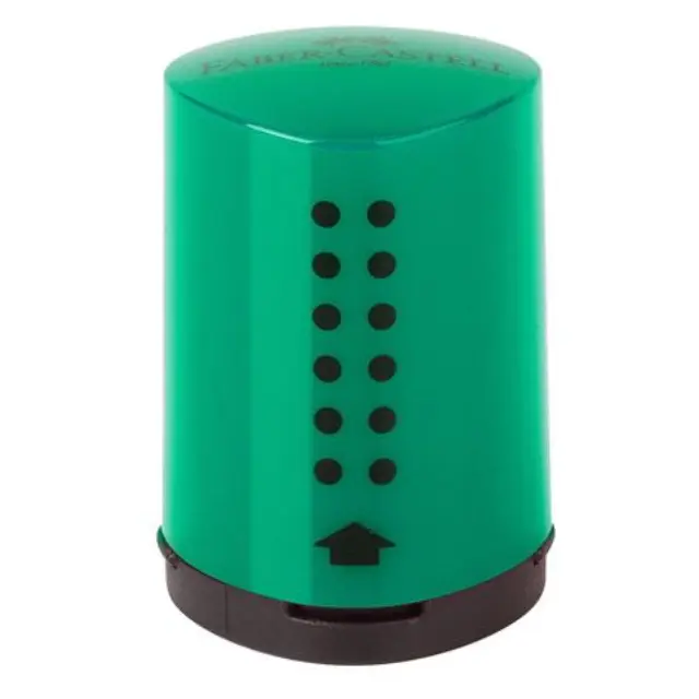 Ξύστρα Faber Castell Grip Mini πράσινο 183711