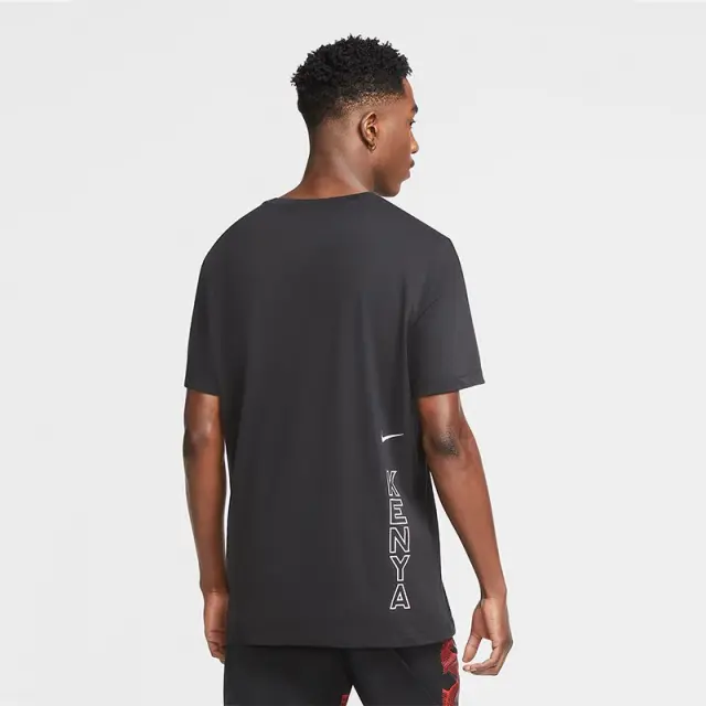 T-Shirt Nike Team Kenya Dri-FIT CW0935-010 Μαύρο - M 2