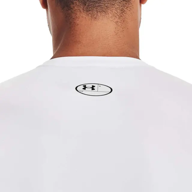 Under Armour Men's HeatGear Compression Longsleeve Tee Άσπρο 1361524-100 (Under Armour) 3
