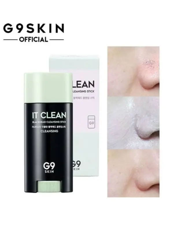 G9SKIN It Clean Blackhead Cleansing Stick – Στικ Καθαρισμού με Φυσικά Απολεπιστικά, 15g 2