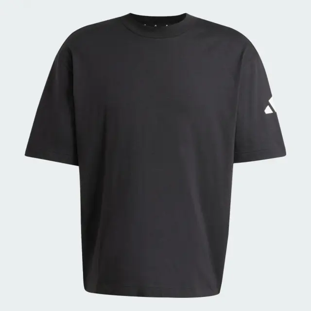 Adidas Essentials Loose Fit 3 Bar Logo Ανδρικό T-Shirt Μαύρο - L 3