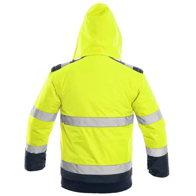 Αδιάβροχο Ανακλαστικό Μπουφάν 2 σε 1 CXS Luton yellow/blue - 2XL 2