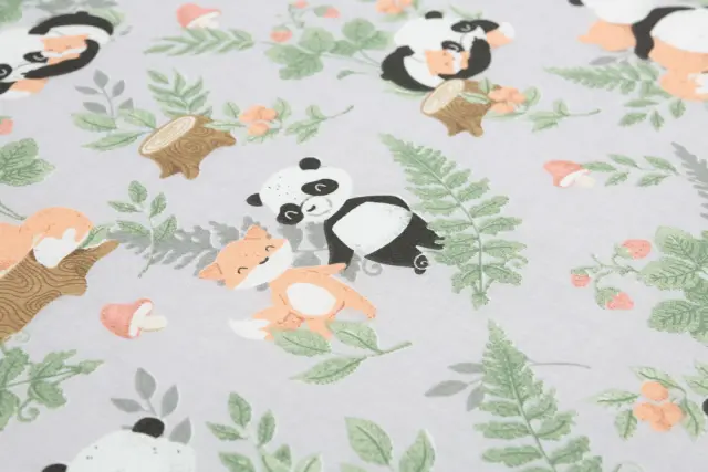 Στρώμα Αφρού 60x120cm Sensillo Panda and Fox 01711 3