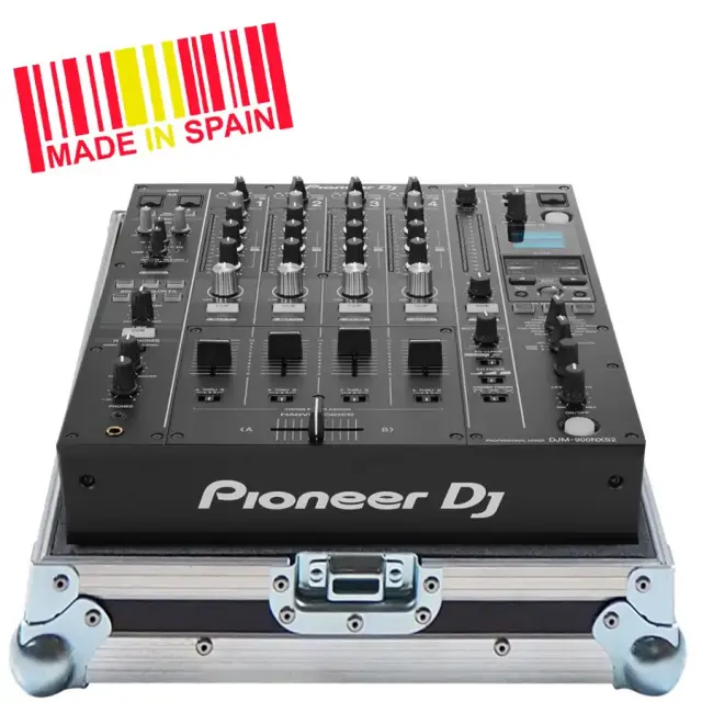 WALKASSE WC-DJM900NXS2-ESP Professional Flight Case Mixer Pioneer® DJM-900NXS2 Silver