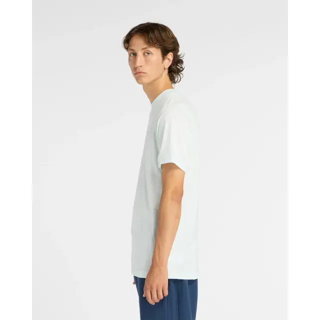 New Balance Stacked Logo T-Shirt (MT41502-AAW) - Μπλέ 3