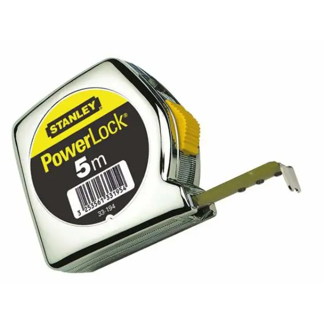Μέτρο Μέταλλο Λάμα 19mm POWERLOCK 5m