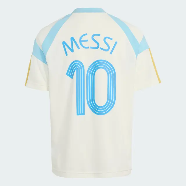 Adidas Messi Παιδικό T-Shirt Κοντομάνικο Μπεζ Γαλάζιο KH2858 - 11-12 χρονών 2