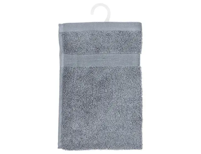 Πετσέτα χεριών Praia Atmosphera από Βαμβάκι 450gsm, με διαστάσεις 30x50cm - Dark grey 125866L 2