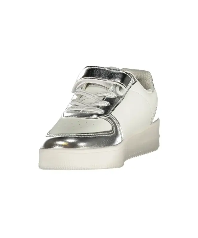 Gas - Παιδικά Sneakers Kewin Kid LTX GAK614210-0081 Λευκό/Ασημί 3