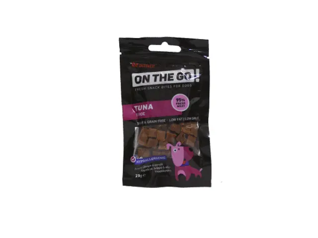 On The Go Bites Λιχουδιά Με Γεύση Τόνος Για Σκύλους 25gr Μονόχρωμο